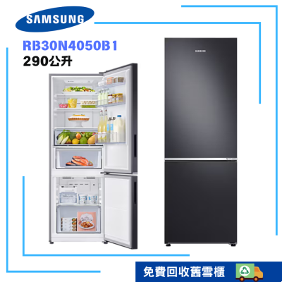 SAMSUNG 三星 RB30N4050B1/SH 290L 雙門雪櫃 黑色